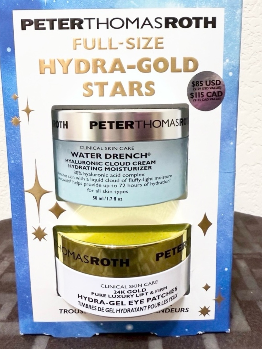 Peter Thomas Roth Hydra-Gold Stars set
